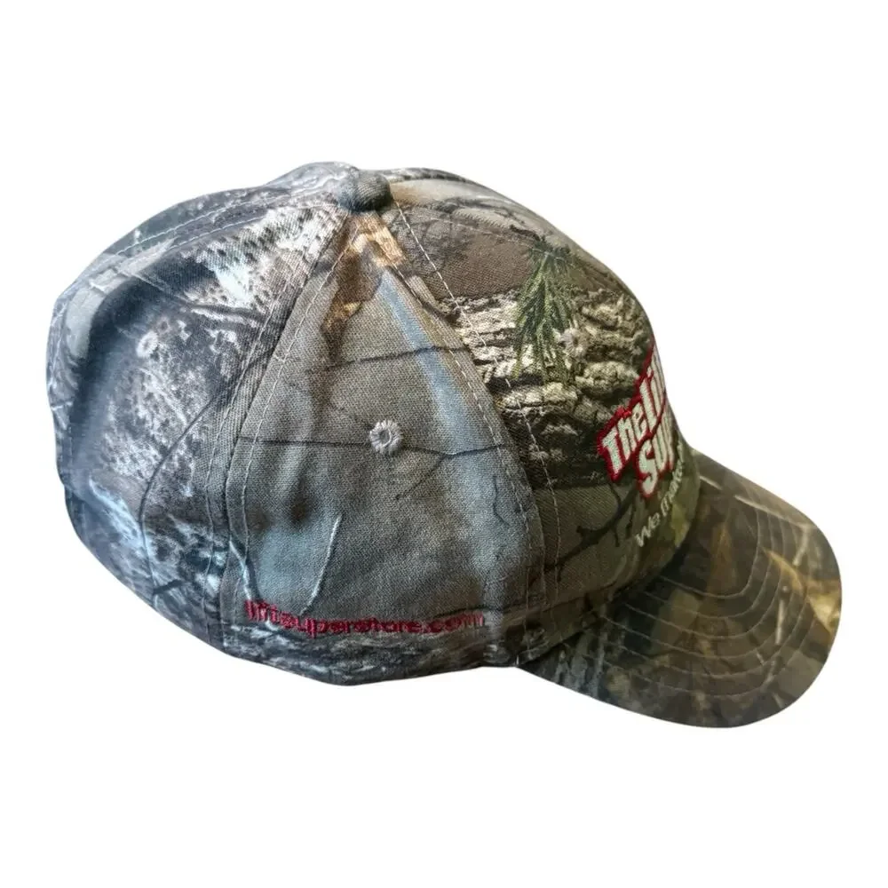 The Lift Superstore Mossy‎ Oak Camo Hunting Hat Cap Adjustable Strapback Promo